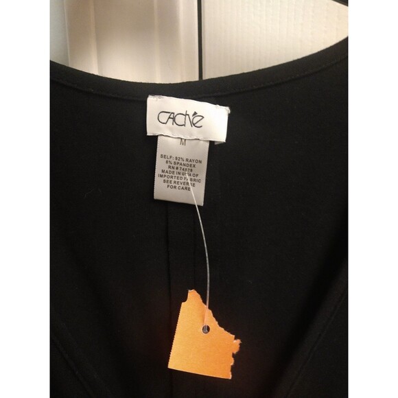 Cache Embellished midi dress Md Vintage Feminine Y2k - Picture 8 of 9